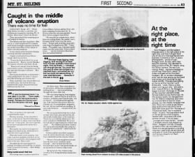 Mt. St. Helens eyewitness accounts