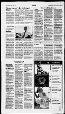 South Florida Sun Sentinel from Fort Lauderdale, Florida on July 1, 2004 · 17