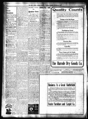 The Fort Wayne Journal-Gazette from Fort Wayne, Indiana on November 18, 1909 · Page 4