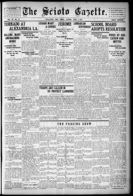Chillicothe Gazette from Chillicothe, Ohio • 1