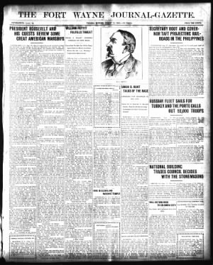 The Fort Wayne Journal-Gazette from Fort Wayne, Indiana • Page 1