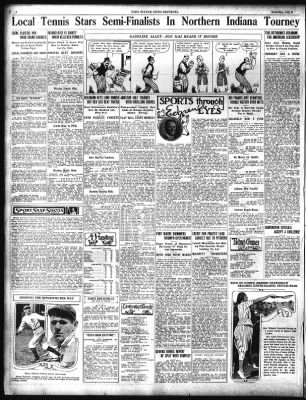 The Fort Wayne Sentinel from Fort Wayne, Indiana on July 9, 1921 · Page 4