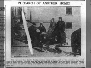 Image of families who lost their homes as a result of the Halifax Explosion