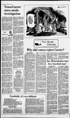 News Herald from Port Clinton, Ohio on November 11, 1980 · 4