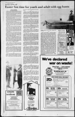 News Herald from Port Clinton, Ohio on April 12, 1974 · 12