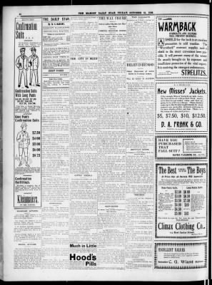 The Marion Star from Marion, Ohio on October 21, 1898 · 4