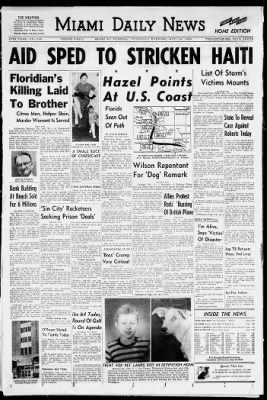 The Miami News from Miami, Florida on October 14, 1954 · 1