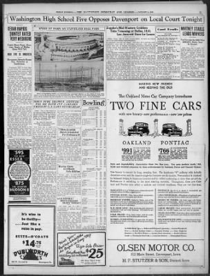 Quad-City Times from Davenport, Iowa on January 2, 1931 · 21