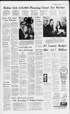 Quad-City Times from Davenport, Iowa on November 7, 1967 · 3