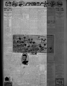 1912 Nebraska-Oklahoma football, Lincoln Star