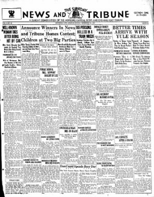 The Sunday News and Tribune from Jefferson City, Missouri • Page 1