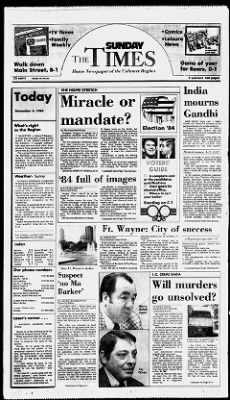 The Times from Munster, Indiana on November 4, 1984 · 1
