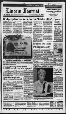 Lincoln Journal Star from Lincoln, Nebraska on October 4, 1990 · 1