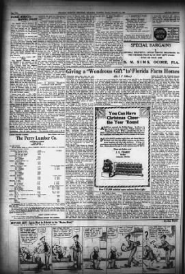 The Orlando Sentinel from Orlando, Florida on December 12, 1920 · 14