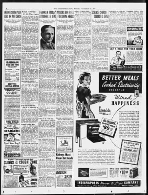 The Indianapolis News from Indianapolis, Indiana on November 22, 1937 · 4