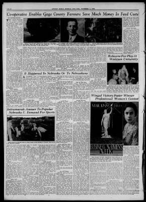 The Nebraska State Journal from Lincoln, Nebraska on November 4, 1934 · 30