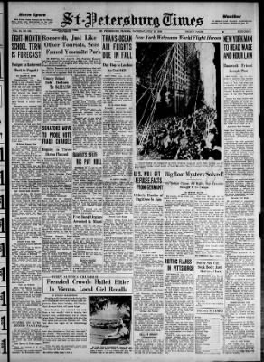 Tampa Bay Times from St. Petersburg, Florida on July 16, 1938 · 1
