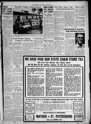 Tampa Bay Times from St. Petersburg, Florida on September 25, 1938 · 9