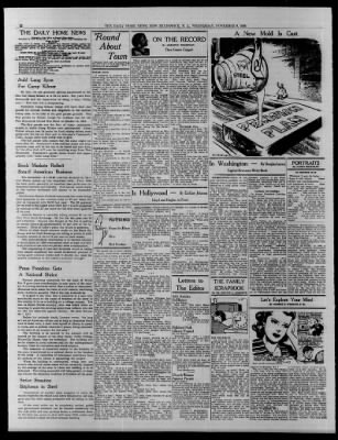 The Central New Jersey Home News from New Brunswick, New Jersey on November 9, 1949 · 12