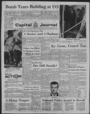 The Capital Journal from Salem, Oregon on October 3, 1970 · 1