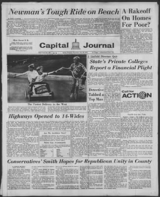The Capital Journal from Salem, Oregon on July 30, 1970 · 1