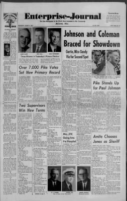 Enterprise-Journal from McComb, Mississippi on August 7, 1963 · 1