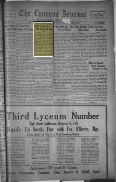 The Luverne Journal and The Crenshaw County News