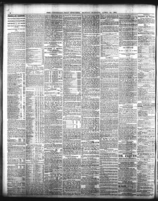 The Cincinnati Enquirer from Cincinnati, Ohio on April 25, 1881 