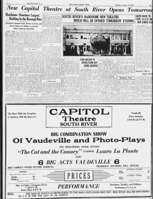 Capitol theatre opening
