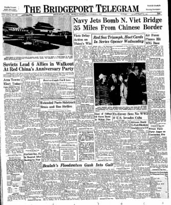The Bridgeport Telegram from Bridgeport, Connecticut on October 2, 1967 · Page 1