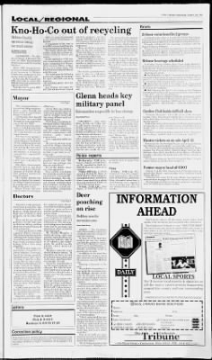 The Tribune from Coshocton, Ohio on March 20, 1993 · 3