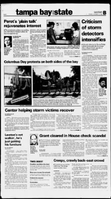 Tampa Bay Times from St. Petersburg, Florida on October 13, 1992 · 13