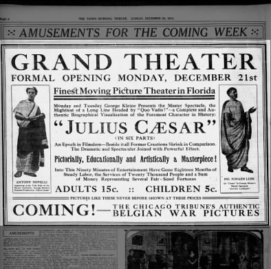 Grand theatre opening
