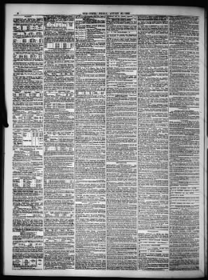 The Times from London, Greater London, England on August 23, 1889 