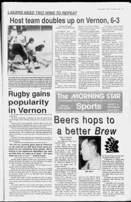 The Morning Star from Vernon, British Columbia, Canada on May 10, 1991 · 25