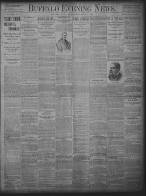 Buffalo Evening News from Buffalo, New York on June 5, 1895 · 1