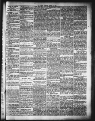 The Times From London Greater London England On March 31 1914
