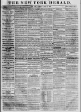 Front page newspaper articles about the 1863 New York City draft riots during the Civil War
