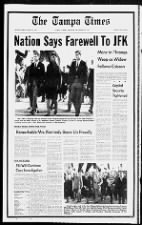 Newspaper coverage of John F. Kennedy's funeral; Jackie Kennedy 