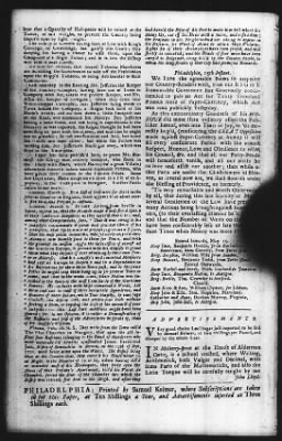 The Pennsylvania Gazette from Philadelphia, Pennsylvania • Page 4
