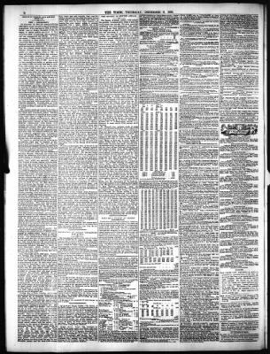 The Times from London, Greater London, England on December 3, 1885 