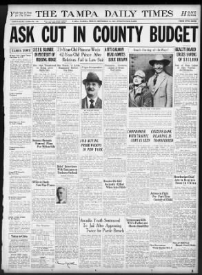 The Tampa Times from Tampa, Florida on September 19, 1930 · 1