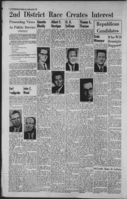 Vidette-Messenger of Porter County from Valparaiso, Indiana on April 23, 1968 · 12