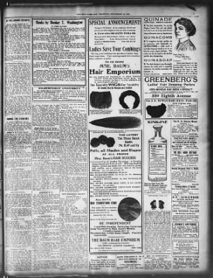The New York Age from New York, New York on September 12, 1912 · Page 3