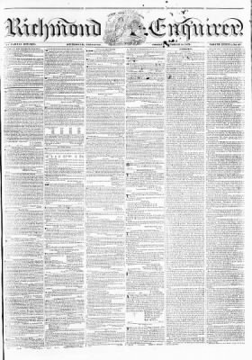 Richmond Enquirer from Richmond, Virginia on October 18, 1839 · 1