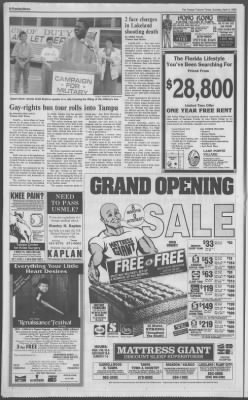 The Tampa Tribune from Tampa, Florida on April 4, 1993 · 28