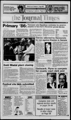 The Journal Times from Racine, Wisconsin on September 10, 1986 · 1