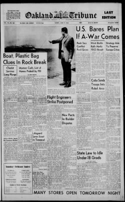 Oakland Tribune from Oakland, California on June 17, 1962 · 1