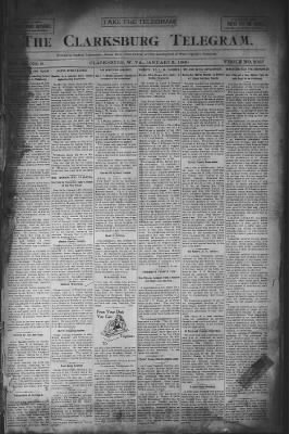 The Clarksburg Telegram from Clarksburg, West Virginia on January 5, 1900 · 1