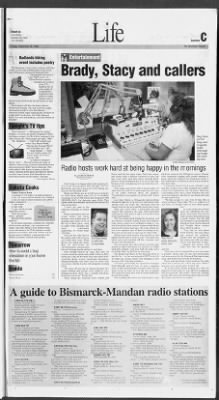 The Bismarck Tribune from Bismarck, North Dakota • 19